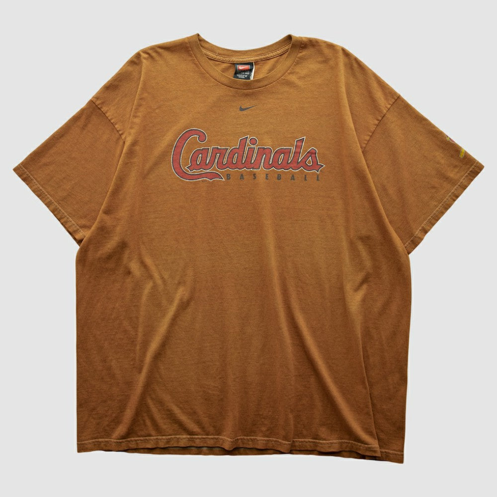 St. Louis Cardinals Nike 2000s T-shirt - Brown - 2XVintage T-shirts