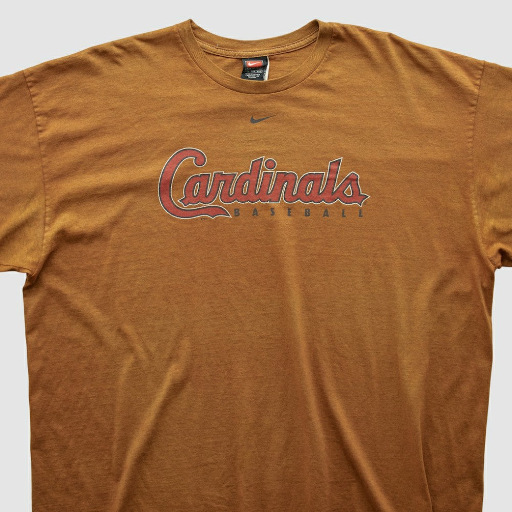 St. Louis Cardinals Nike 2000s T-shirt - Brown - 2XVintage T-shirts
