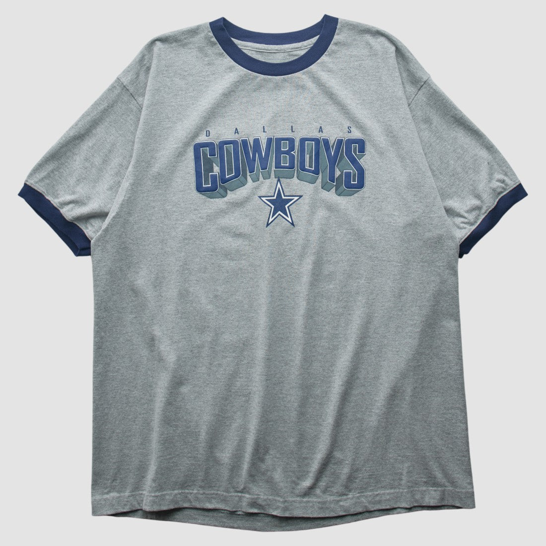 Dallas Cowboys Reebok 2000s T-shirt - Heather Gray T-shirts