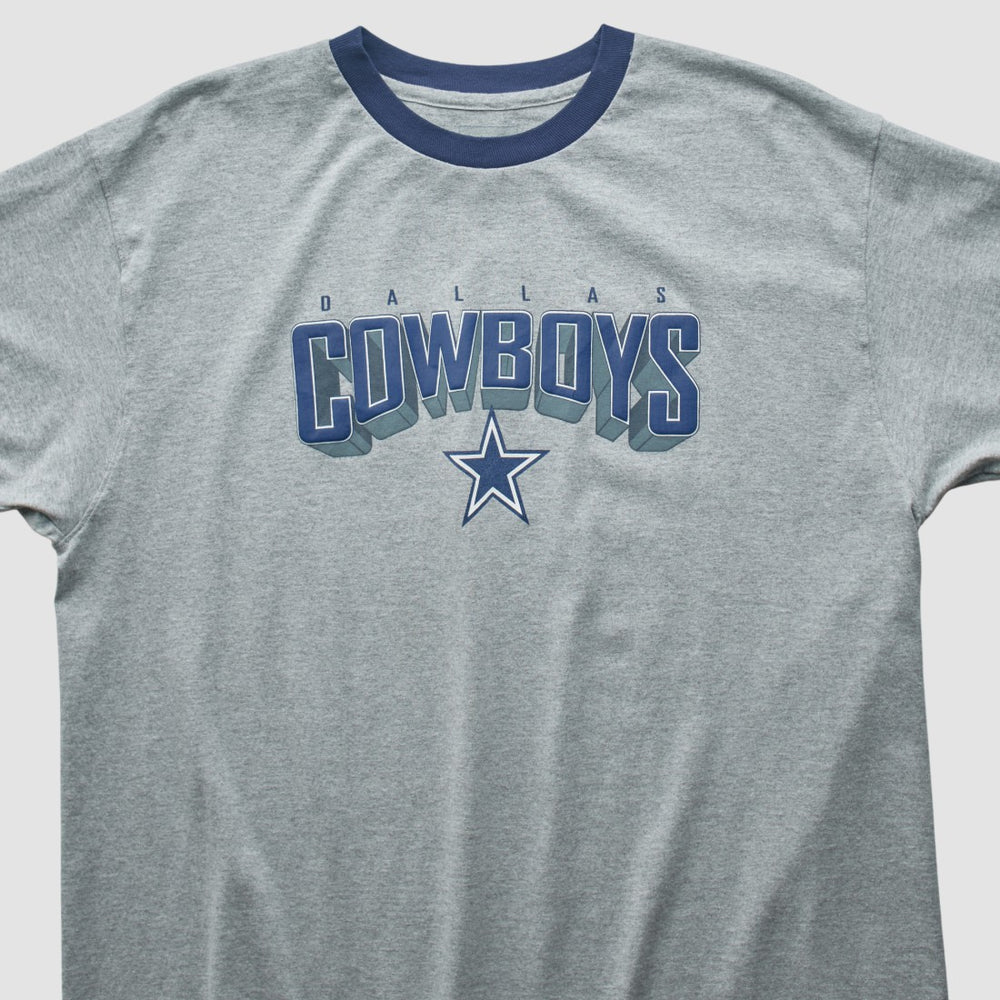 Dallas Cowboys Reebok 2000s T-shirt - Heather Gray T-shirts