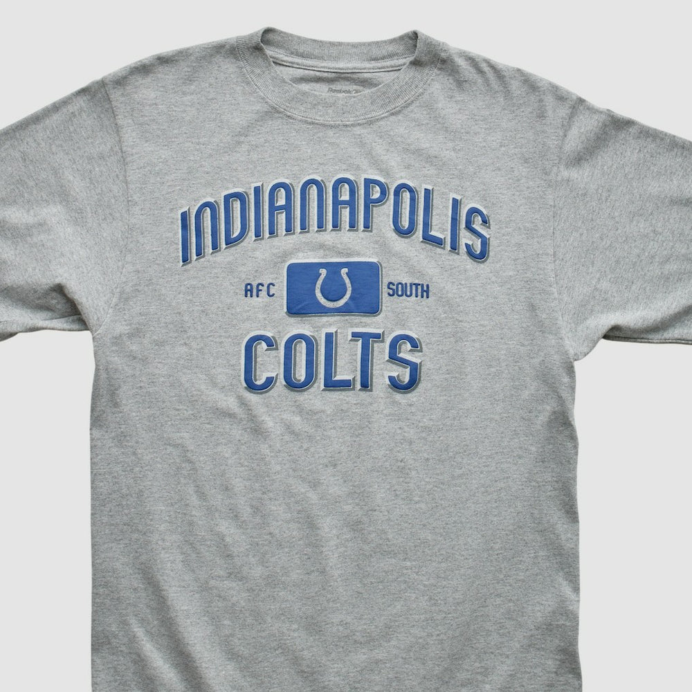 Indianapolis Colts Reebok 2000s T-shirt - Heather Gray T-shirts