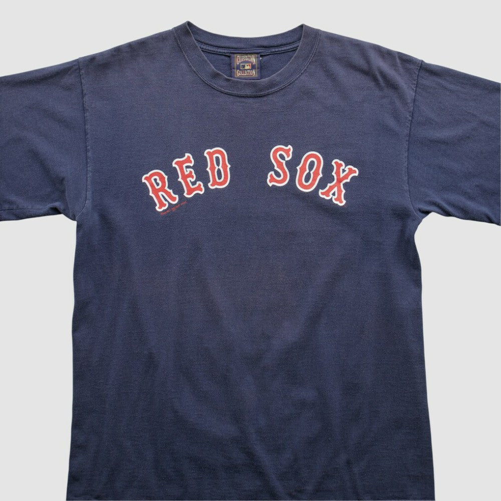 Boston Red Sox Majestic 2000s T-shirt - Navy - Vintage T-shirts