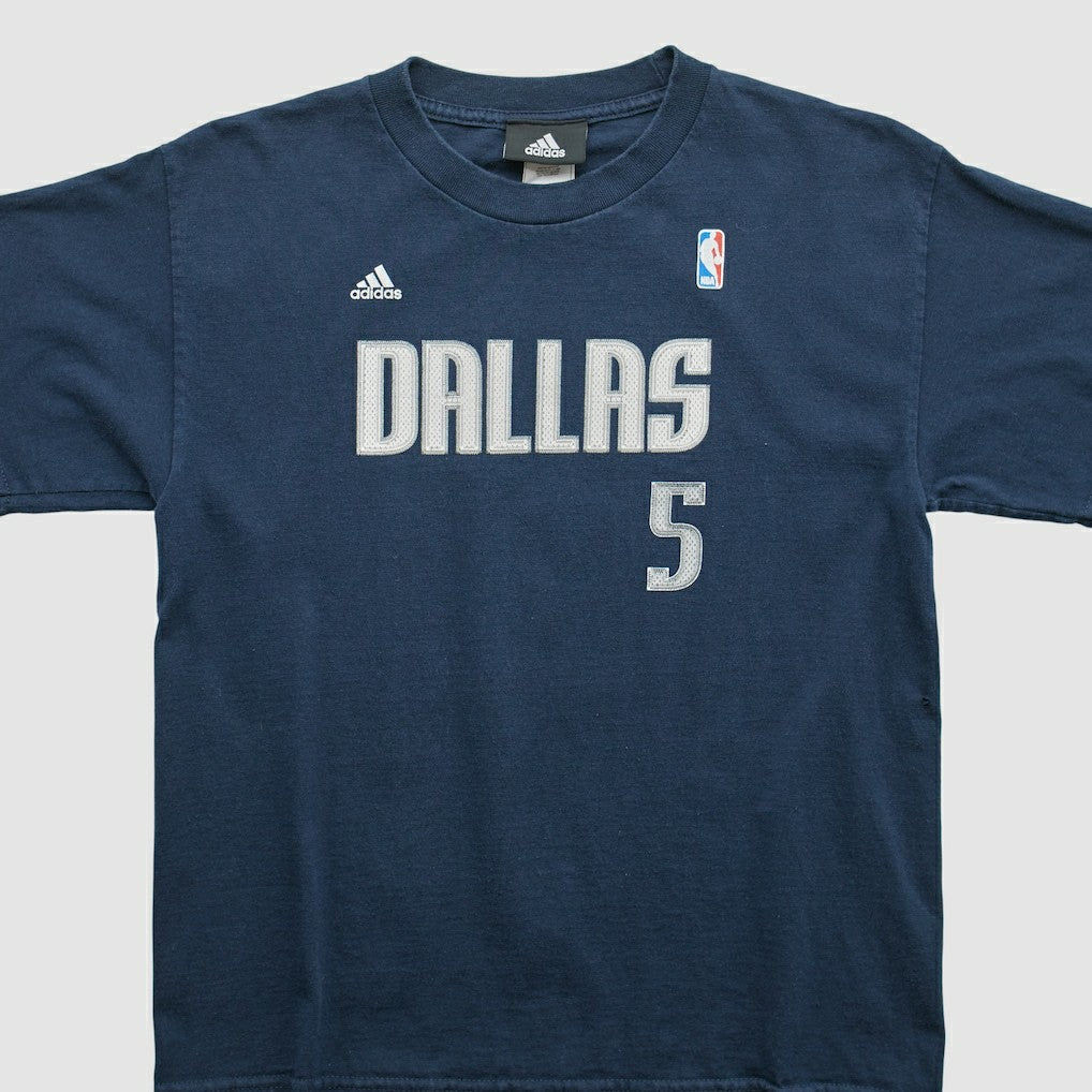 Dallas Mavericks 2010s T-shirt Navy Vintage - Adidas