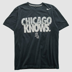 Chicago White Sox Nike 2010s T-shirt - Black - Vintage T-shirts