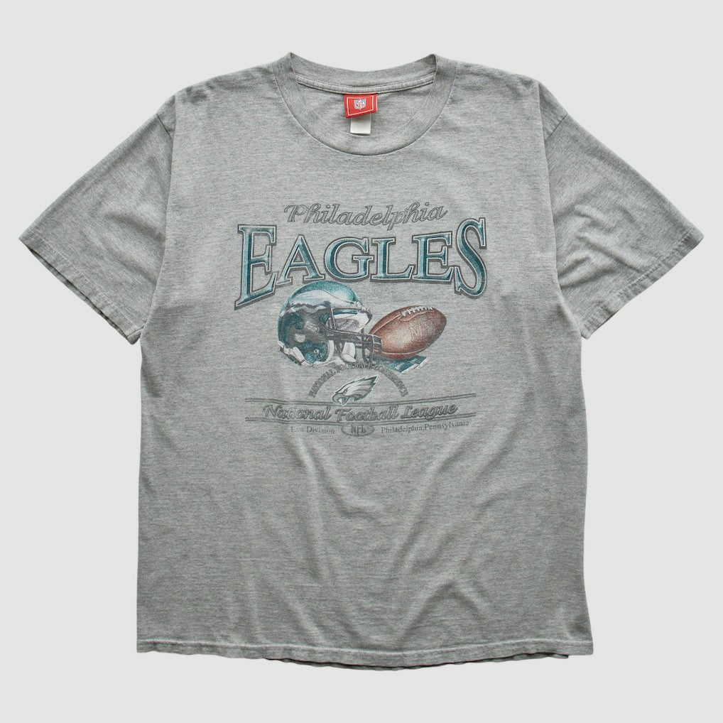 Philadelphia Eagles NFL 2000s T-shirt - Heather Gray T-shirts