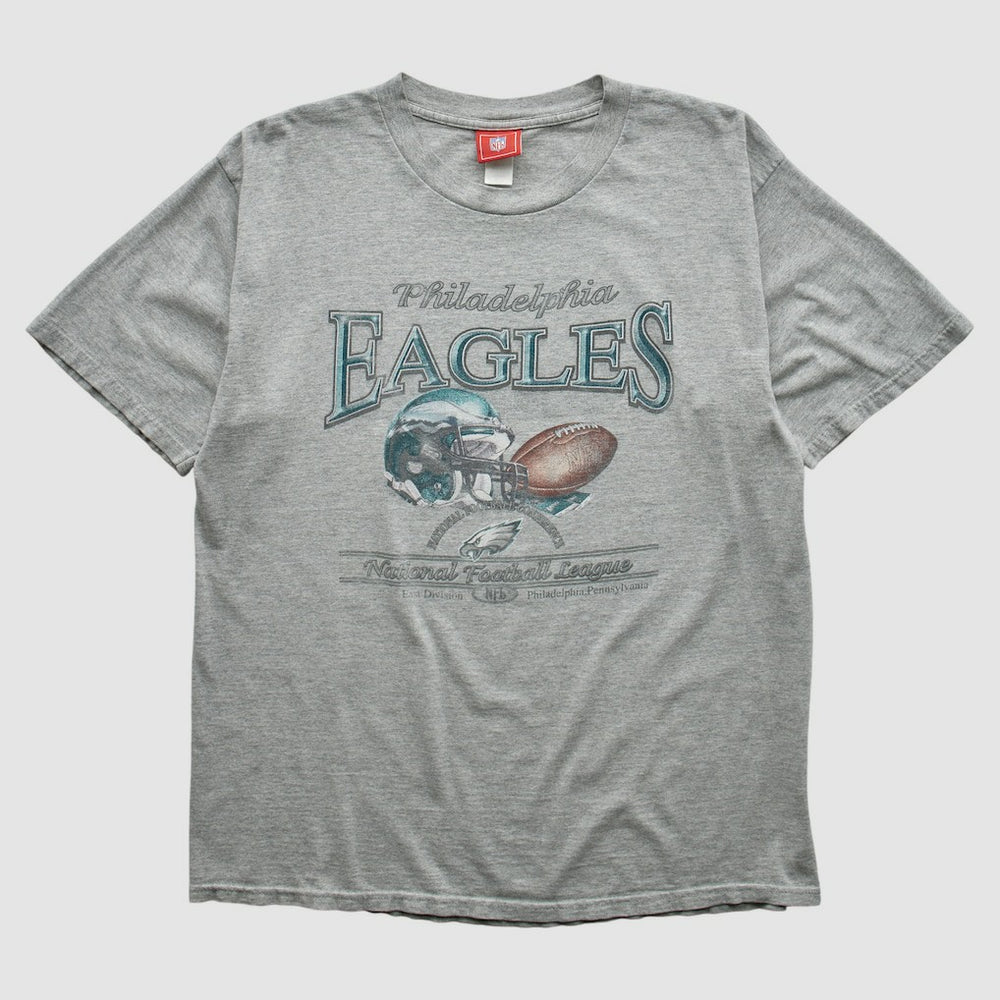 Philadelphia Eagles NFL 2000s T-shirt - Heather Gray T-shirts