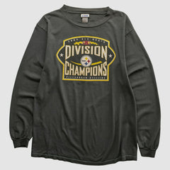 Pittsburgh Steelers CSA 2004 Long Sleeve T-shirt - Charcoal T-shirts