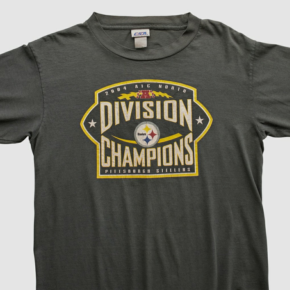 Pittsburgh Steelers CSA 2004 Long Sleeve T-shirt - Charcoal T-shirts