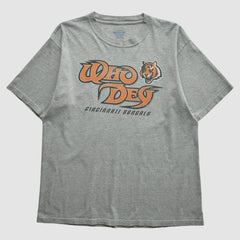 Cincinnati Bengals Reebok 2000s T-shirt - Heather Gray T-shirts