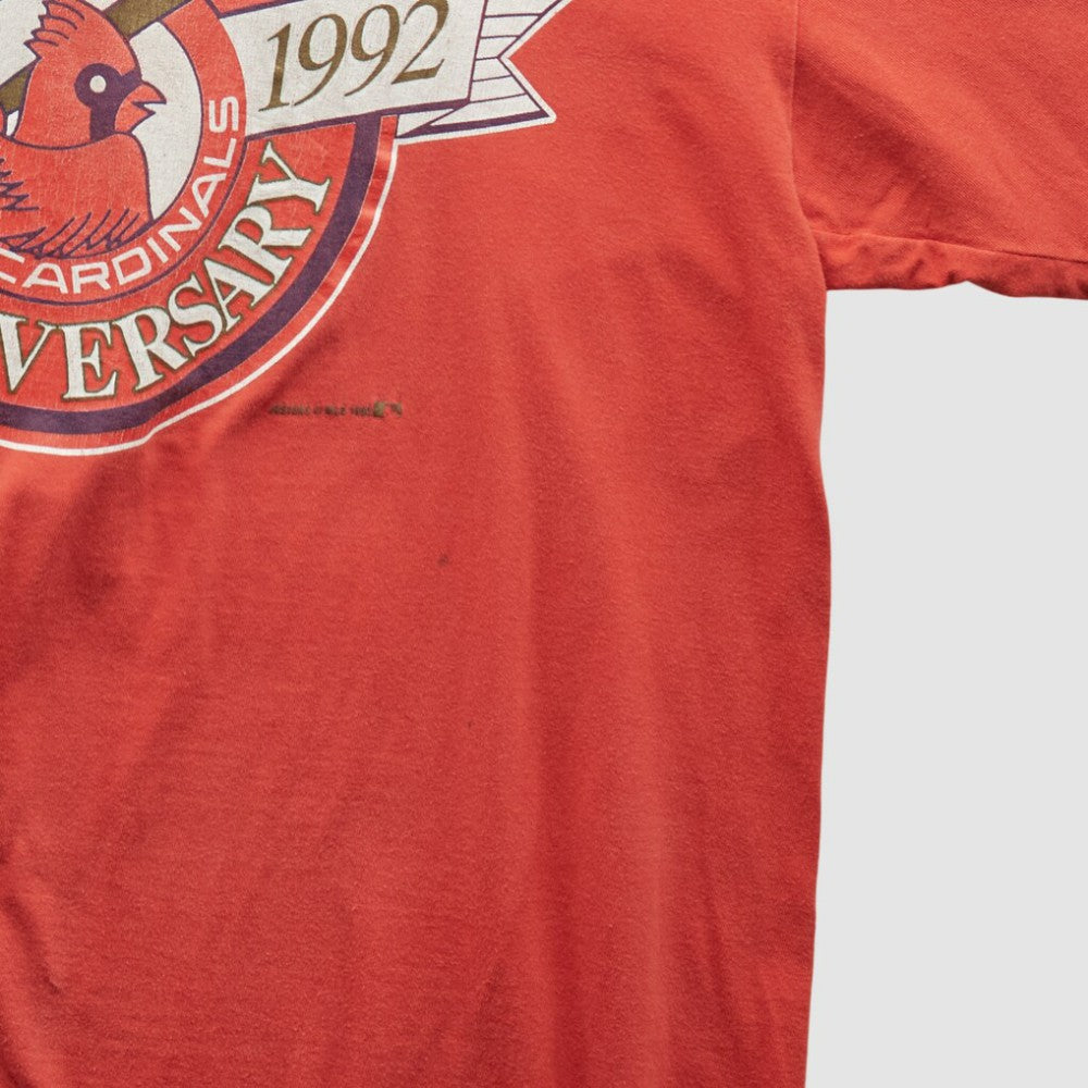 St. Louis Cardinals Artex 1992 T-shirt - Red - Vintage T-shirts