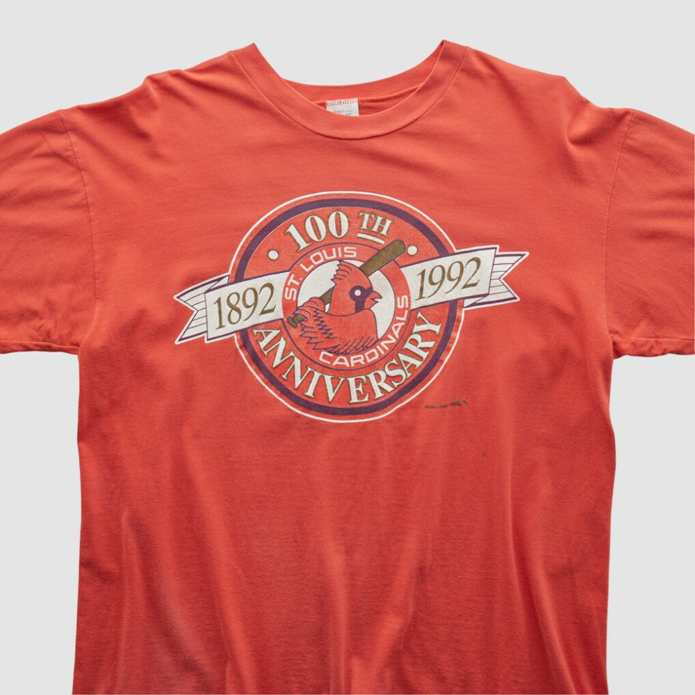 St. Louis Cardinals Artex 1992 T-shirt - Red - Vintage T-shirts