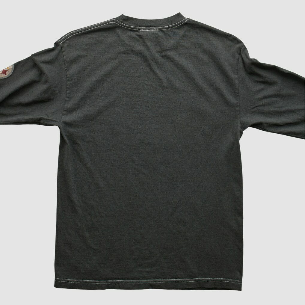 Pittsburgh Steelers NFL 2010s Long Sleeve T-shirt - Black T-shirts