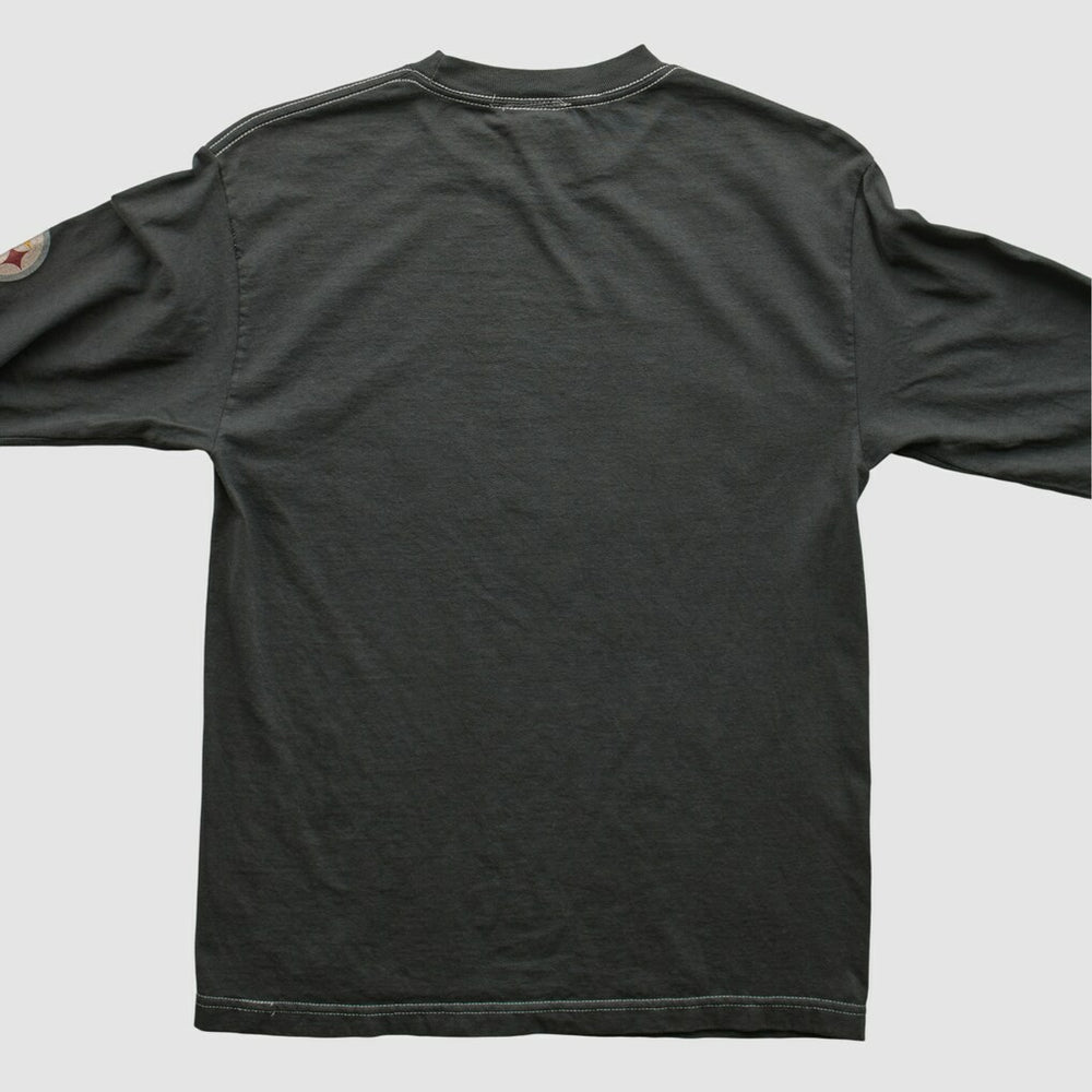 Pittsburgh Steelers NFL 2010s Long Sleeve T-shirt - Black T-shirts
