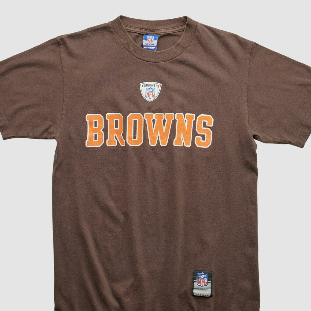 Cleveland Browns Reebok 2000s T-shirt - Brown T-shirts