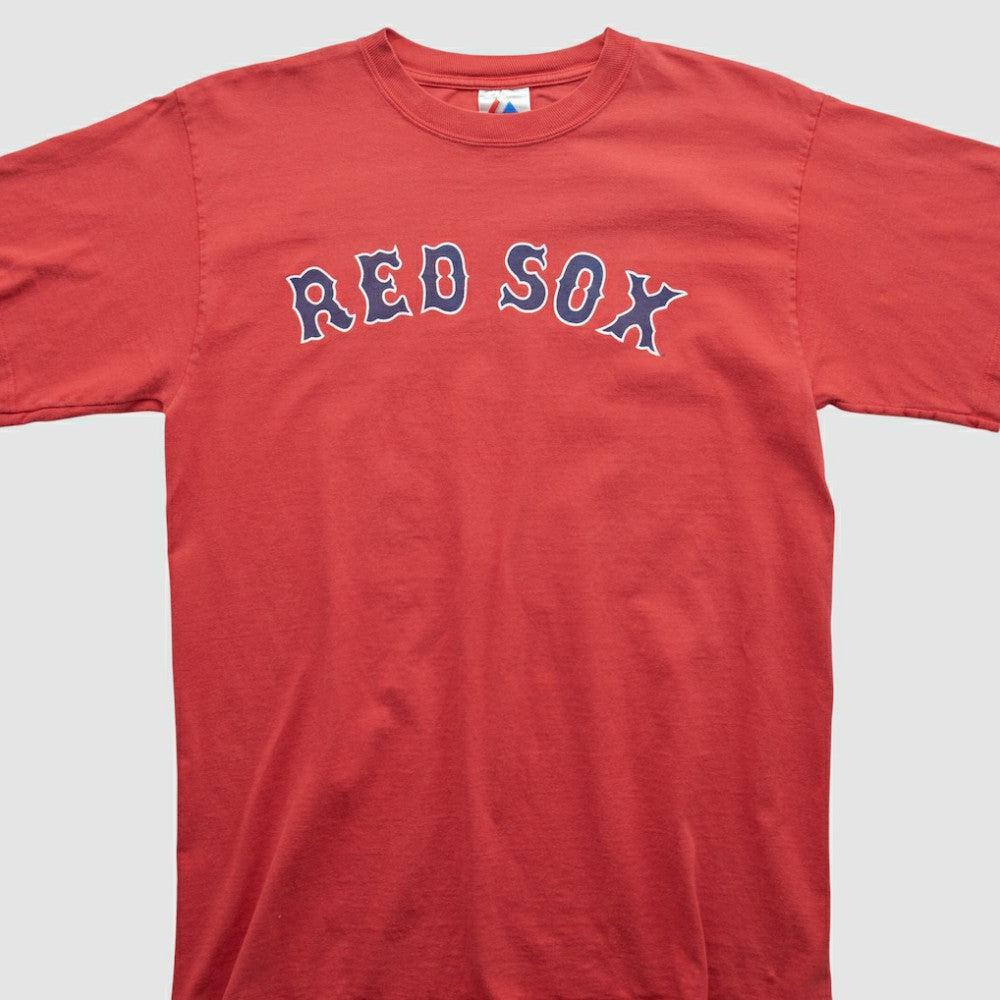 Boston Red Sox Majestic 2000s T-shirt - Red - Vintage T-shirts