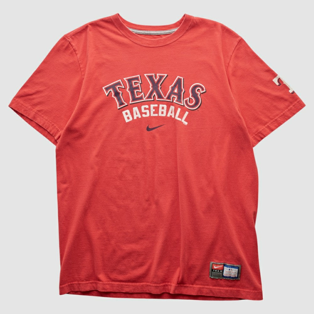 Texas Rangers Nike 2010s T-shirt - Red - Vintage T-shirts