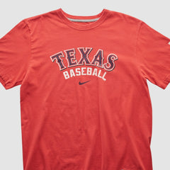 Texas Rangers Nike 2010s T-shirt - Red - Vintage T-shirts
