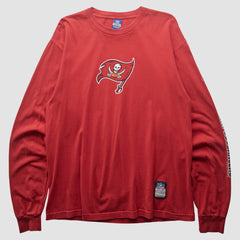 Tampa Bay Buccaneers Reebok 2000s Long Sleeve T-shirt - Red T-shirts
