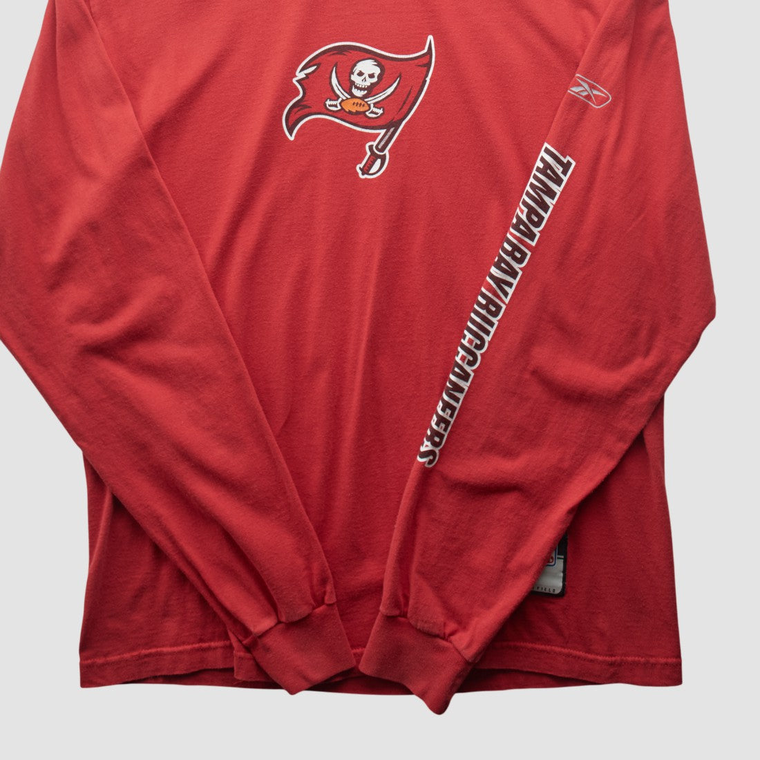 Tampa Bay Buccaneers Reebok 2000s Long Sleeve T-shirt - Red T-shirts