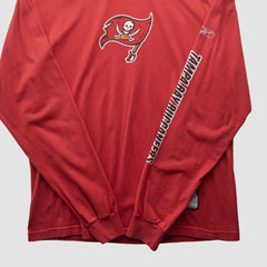 Tampa Bay Buccaneers Reebok 2000s Long Sleeve T-shirt - Red T-shirts