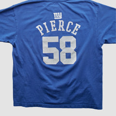 New York Giants Reebok 2000s T-shirt - Blue T-shirts