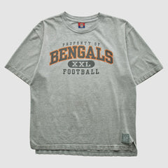 Cincinnati Bengals Reebok 2000s T-shirt - Heather Gray T-shirts