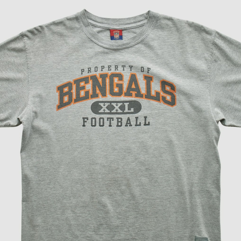 Cincinnati Bengals Reebok 2000s T-shirt - Heather Gray T-shirts