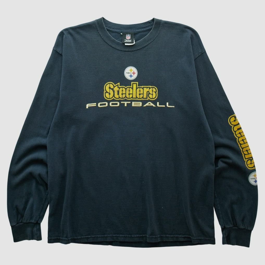 Pittsburgh Steelers Team Edition Apparel 2010s Long Sleeve T-shirt - Black T-shirts