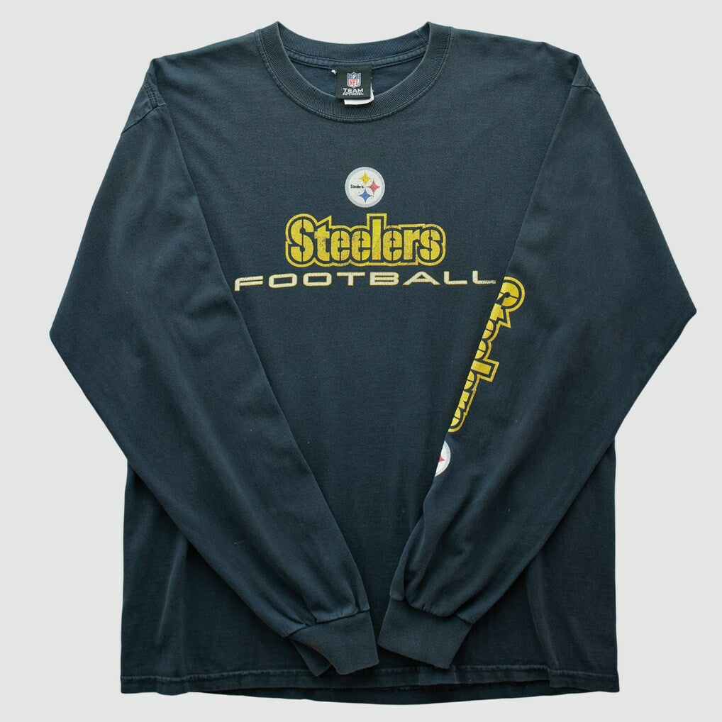 Pittsburgh Steelers Team Edition Apparel 2010s Long Sleeve T-shirt - Black T-shirts