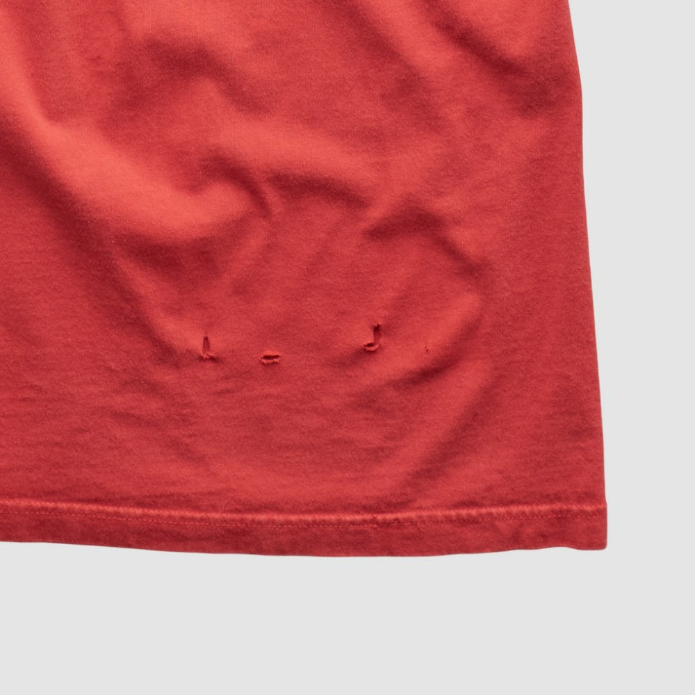 Texas Rangers Majestic 2000s T-shirt - Red - Vintage T-shirts