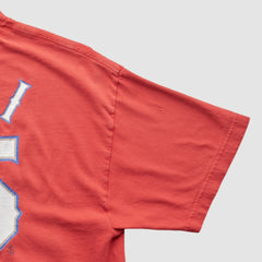 Texas Rangers Majestic 2000s T-shirt - Red - Vintage T-shirts