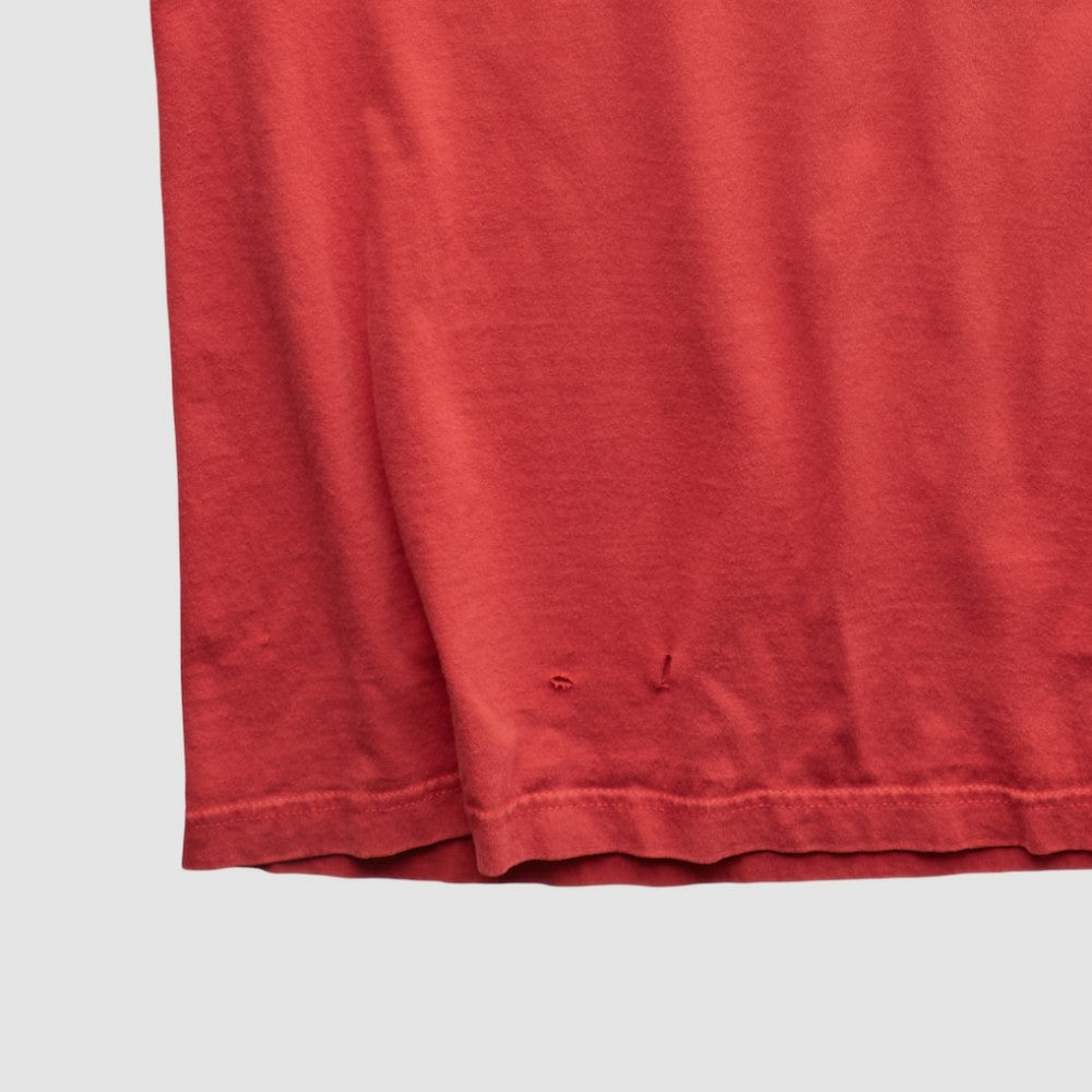 Texas Rangers Majestic 2000s T-shirt - Red - Vintage T-shirts