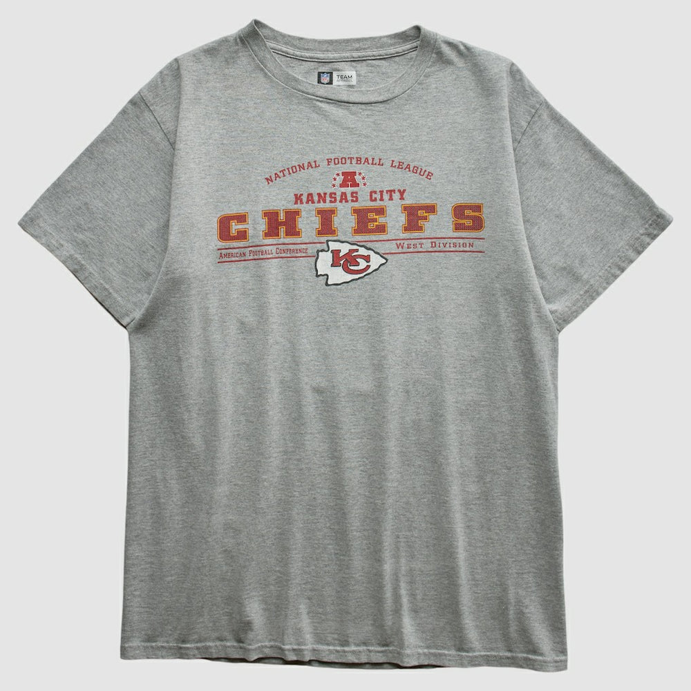 Kansas City Chiefs Team Edition Apparel 2000s T-shirt - Heather Gray T-shirts