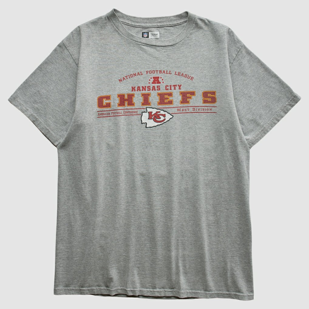 Kansas City Chiefs Team Edition Apparel 2000s T-shirt - Heather Gray T-shirts