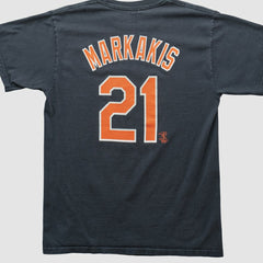 Baltimore Orioles Majestic 2000s T-shirt - Navy - Vintage T-shirts