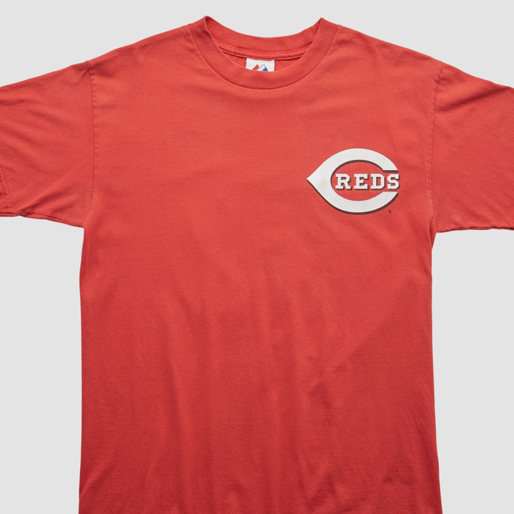 Cincinnati Reds Majestic 2000s T-shirt - Red - Vintage T-shirts