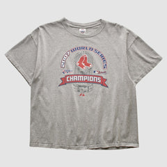 Boston Red Sox Delta 2007 T-shirt - Heather Gray - Vintage T-shirts