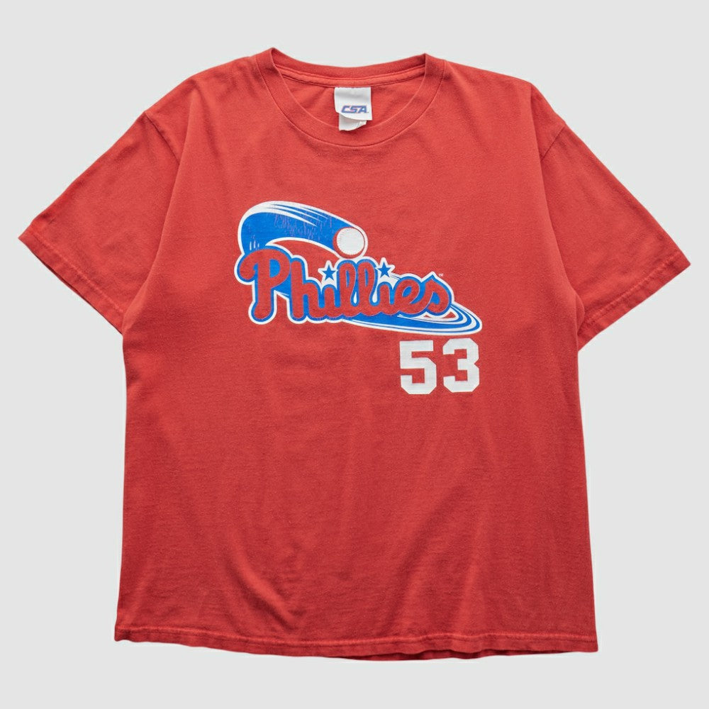 Philadelphia Phillies CSA 2000s T-shirt - Red - Vintage T-shirts