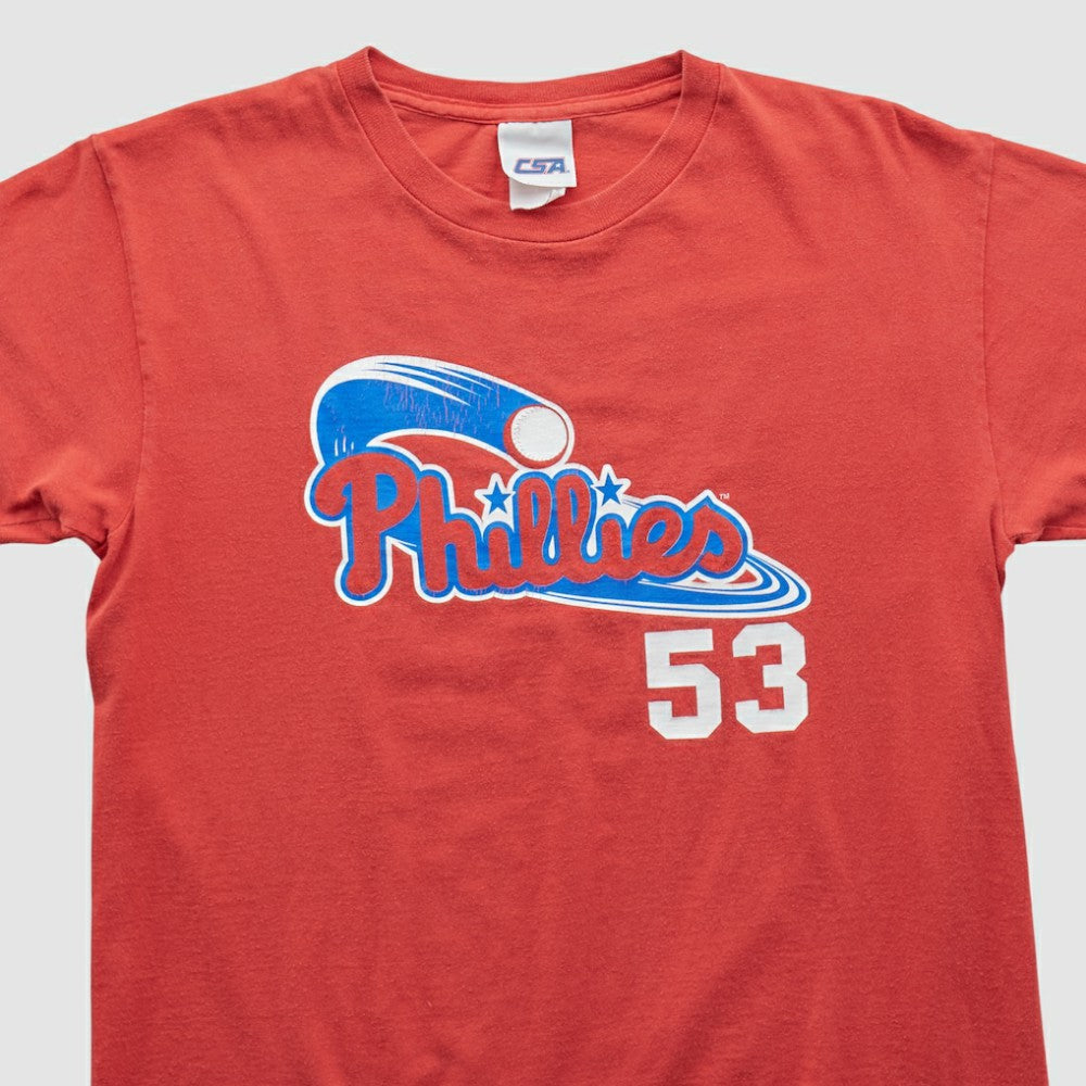 Philadelphia Phillies CSA 2000s T-shirt - Red - Vintage T-shirts