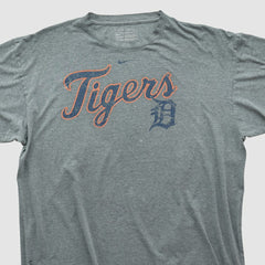 Detroit Tigers Nike 2000s T-shirt - Heather Gray - XVintage T-shirts