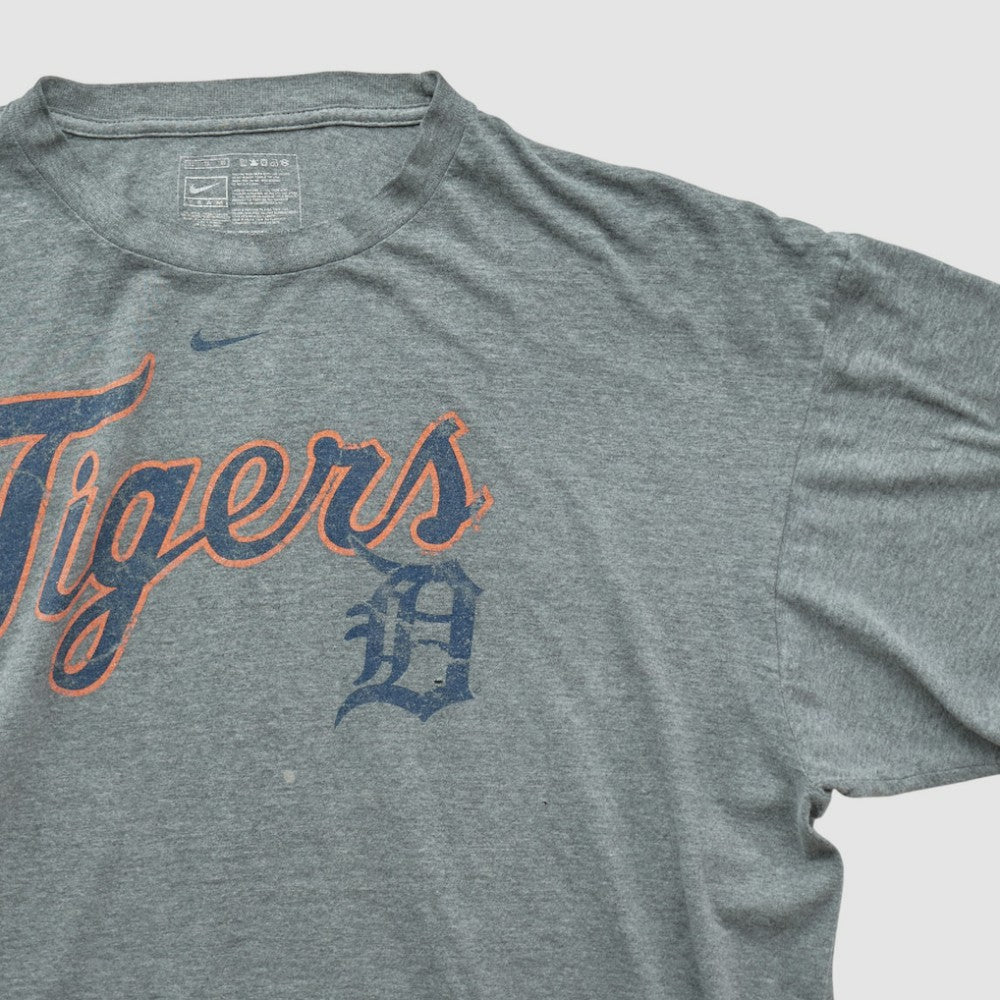 Detroit Tigers Nike 2000s T-shirt - Heather Gray - XVintage T-shirts