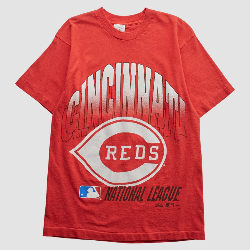 Cincinnati Reds Majestic 90s T-shirt - Red - Vintage T-shirts