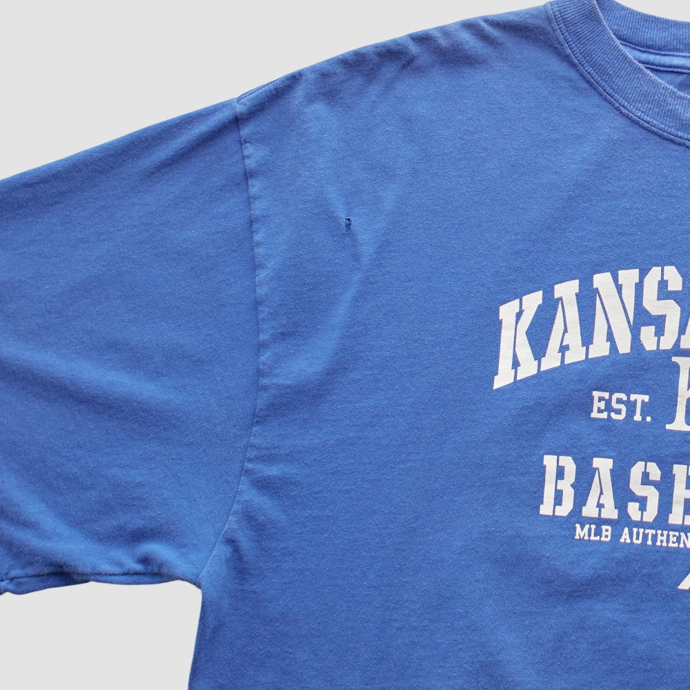 Kansas City Royals Majestic 2000s T-shirt - Blue - 2XVintage T-shirts