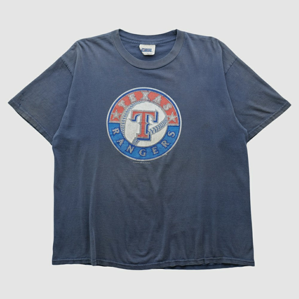 Texas Rangers CSA 2000s T-shirt - Navy - Vintage T-shirts