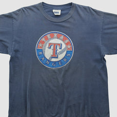 Texas Rangers CSA 2000s T-shirt - Navy - Vintage T-shirts