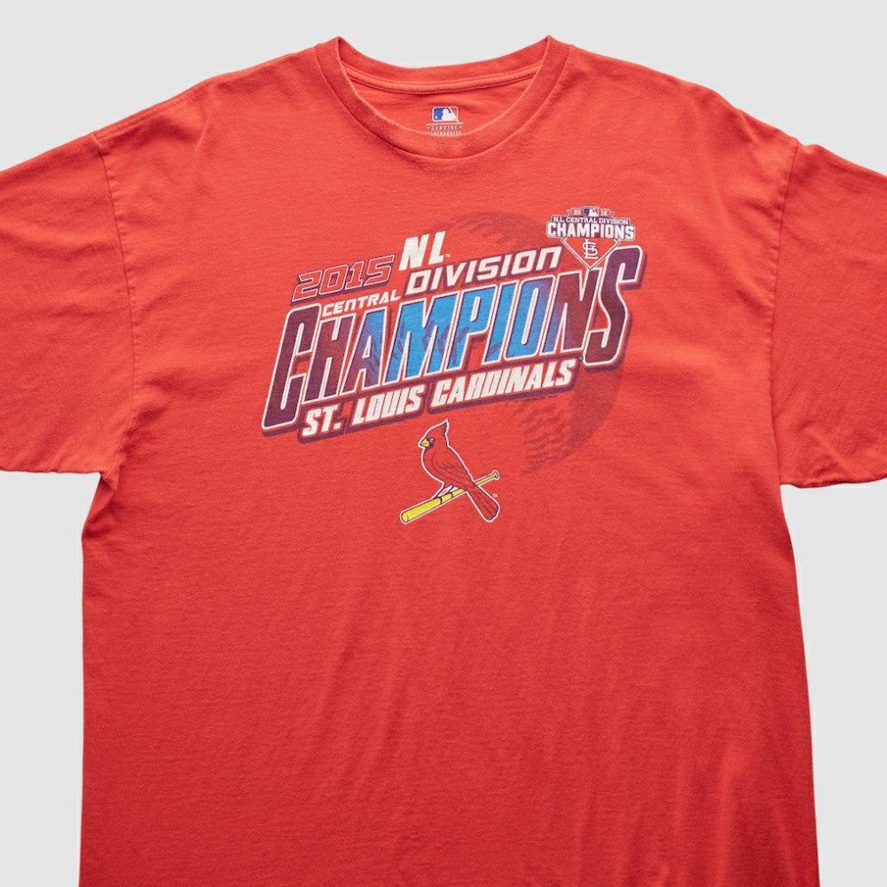 St. Louis Cardinals Genuine Merchandise 2015 T-shirt - Red - XVintage T-shirts