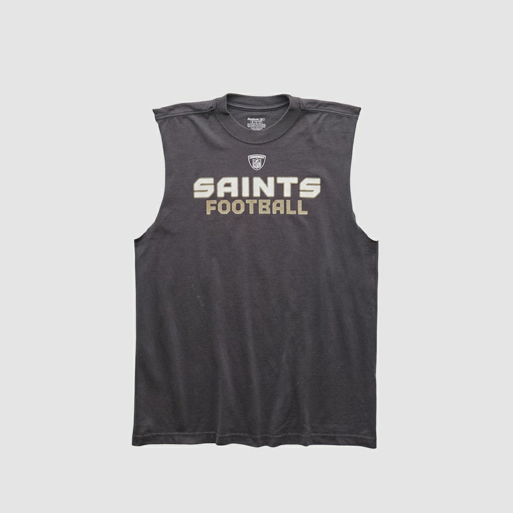 New Orleans Saints Reebok 2000s Tank - Black Tanks