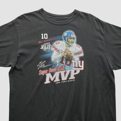 Superbowl XLII MVP Reebok 2008 T-shirt - Black T-shirts