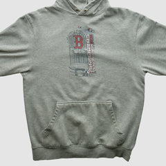 Boston Red Sox 2013 Hooded Pullover Sweatshirt - Heather Gray - XVintage Pullover