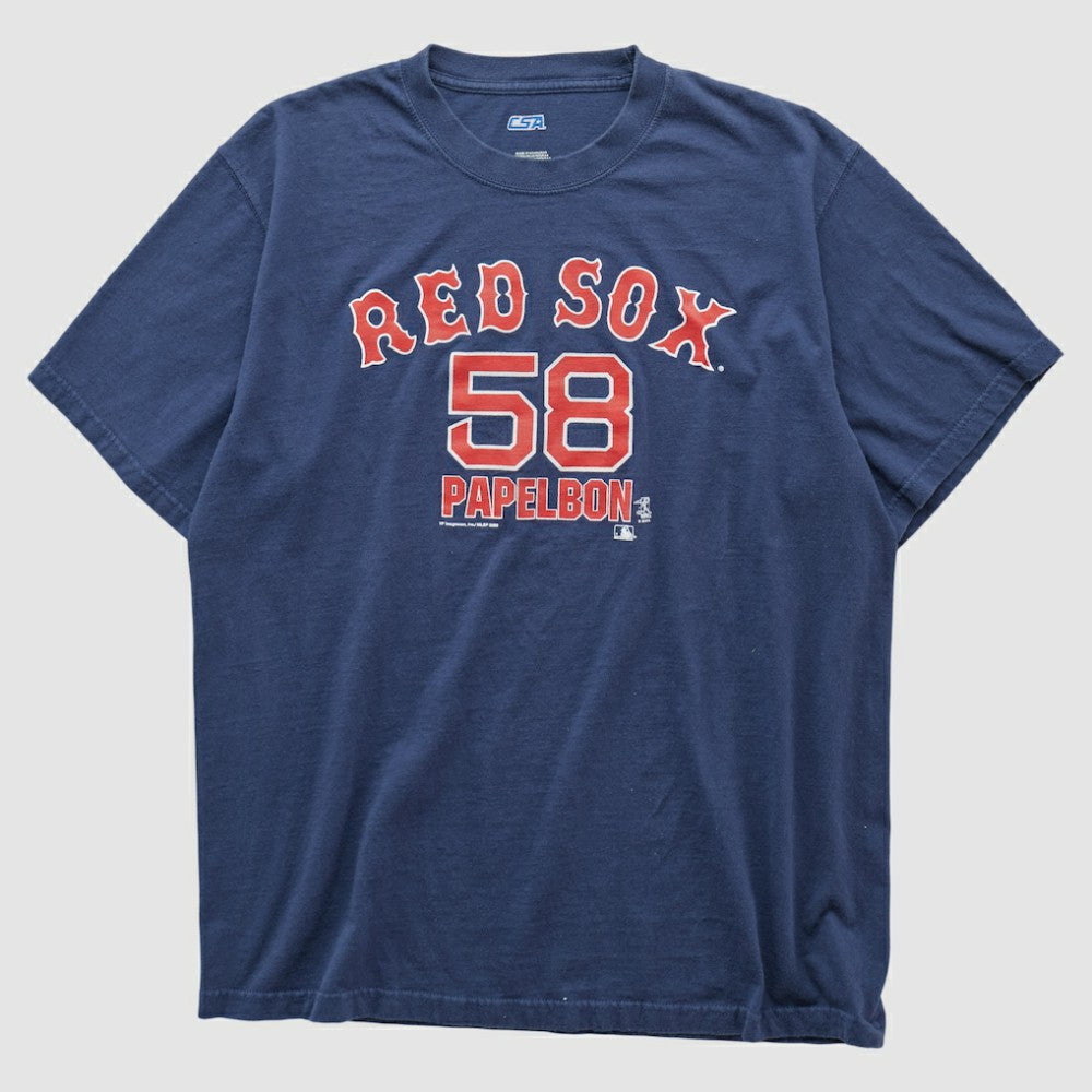 Boston Red Sox CSA 2000s T-shirt - Navy - Vintage T-shirts